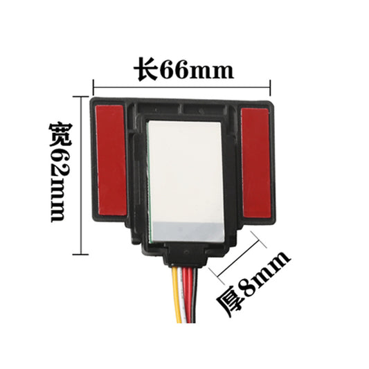 5A Single Button Dual Color Hand Sweep Sensor Switch Led Dimmable Anti-Fog Bathroom Mirror with Hand Sweep Smart Sensor Switch