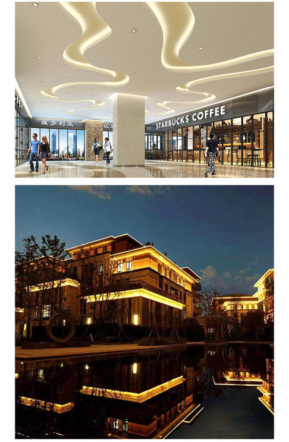 Cross-border Silicone220V High Pressure COB Light Strip110V Living Room led Light strip high voltage outdoor waterproof light strip ambient light