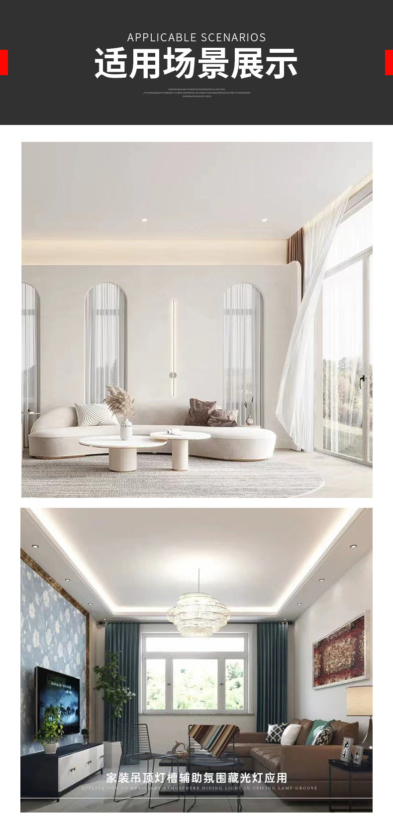 Cross-border Silicone220V High Pressure COB Light Strip110V Living Room led Light strip high voltage outdoor waterproof light strip ambient light