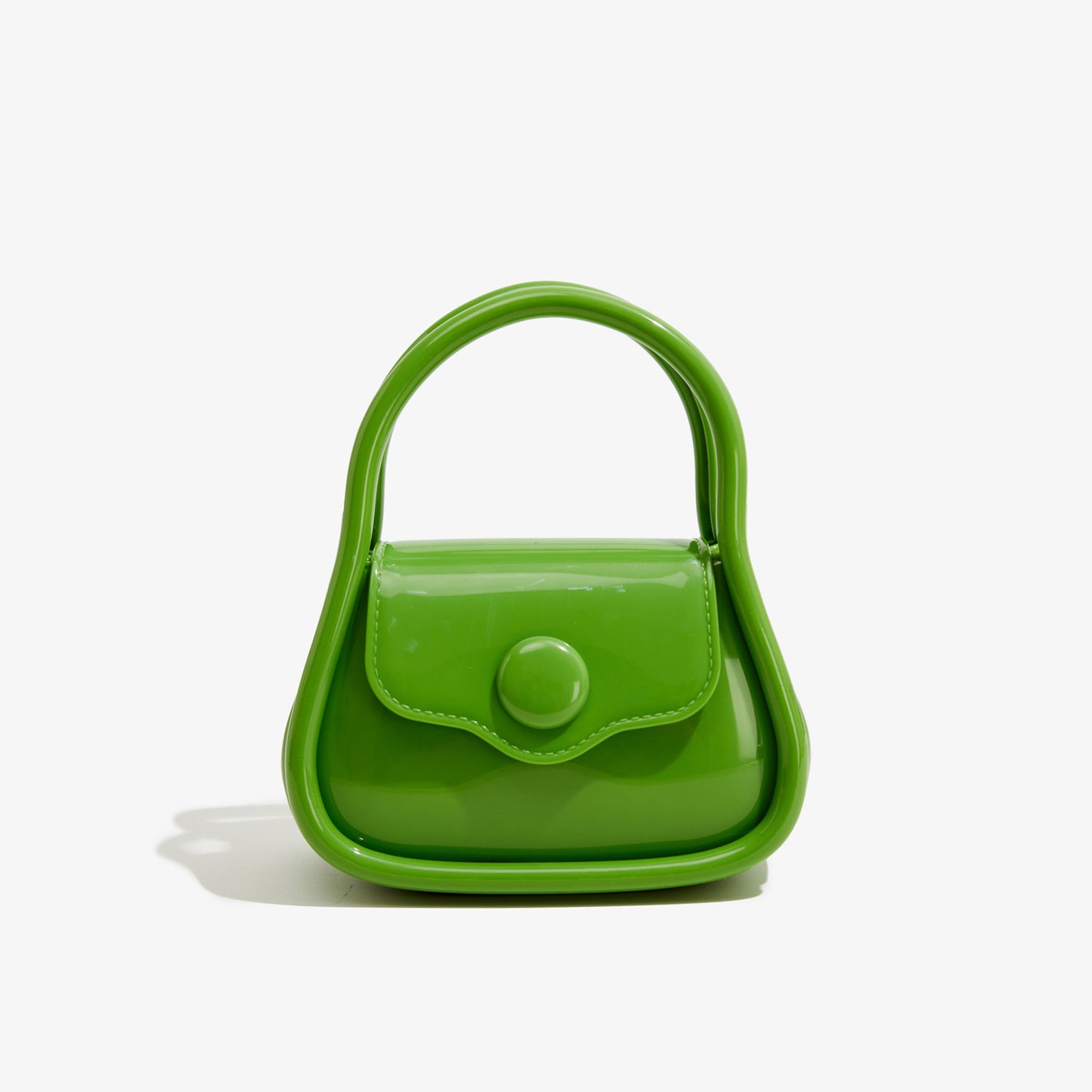 Bo Hao PVC Gel bag2023New Single Shoulder Crossbody Bag for Women, Fresh and Versatile Mini Chain Handbag 