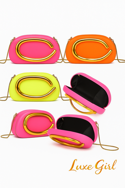 Luxe Girl 2025 Trendy Acrylic Bucket Bag – Fashion Crossbody &amp; Handbag for Women