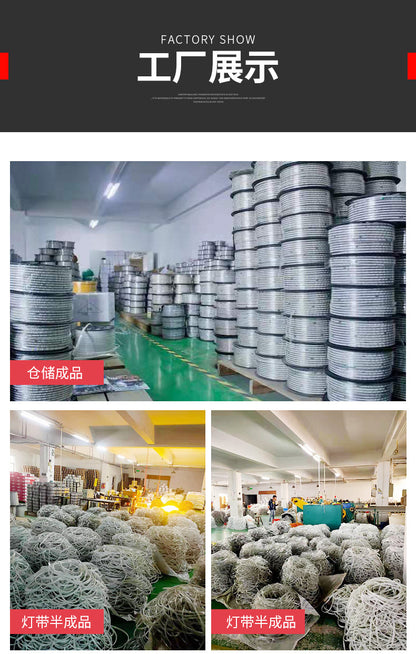 Cross-border Silicone220V High Pressure COB Light Strip110V Living Room led Light strip high voltage outdoor waterproof light strip ambient light